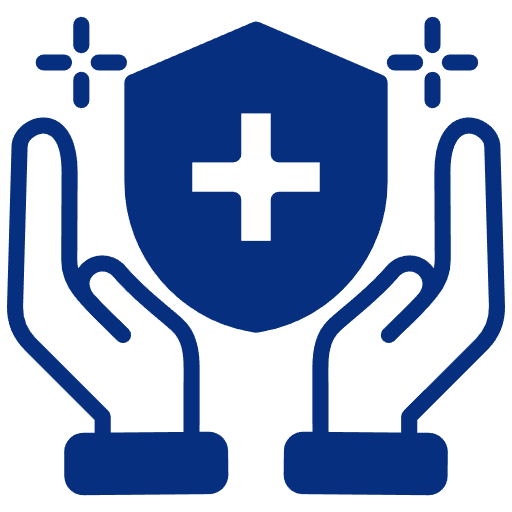 Icon illustrating safety
